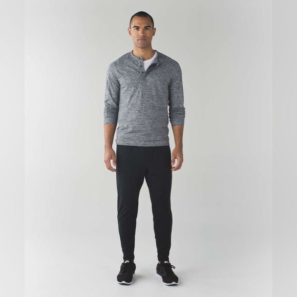 Lululemon Surge Long Sleeve Henley
Space Dye Camo Black Dark Slate - Picture 3 of 9